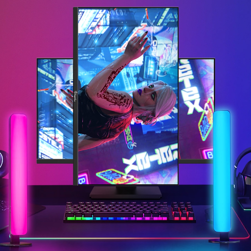Tiansu ǻ , 23.8 ġ, 75HZ, 1080P, IPS, HDMI, FHD16:9, ޴ PC ̹ Ʈ ȭ Ȯ ÷,  VGA144HZ